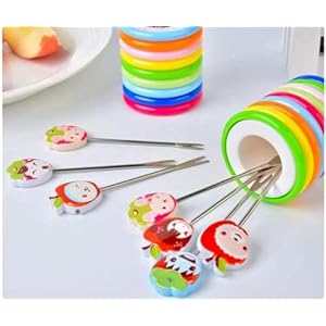 Multi-Color Pen Holder with Cute Character Pens