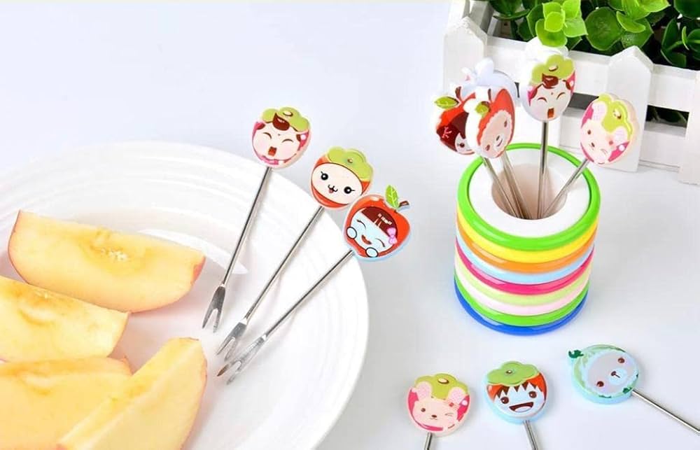 Multi-Color Pen Holder with Cute Character Pens