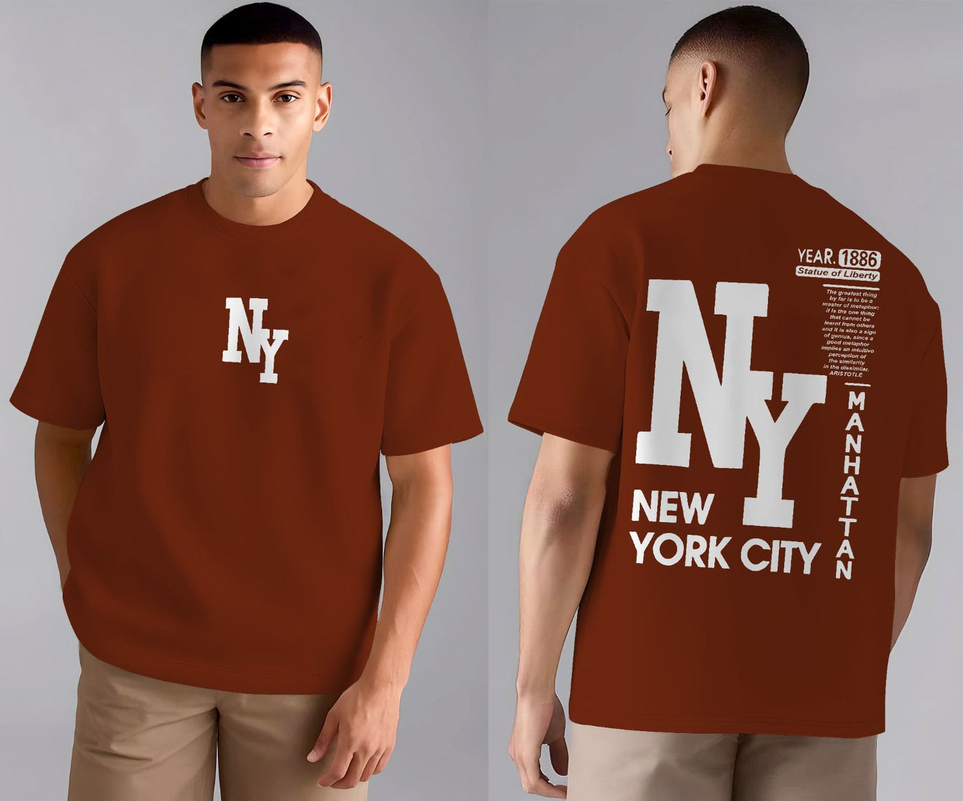 DROP SHOULDER DTF PRINT